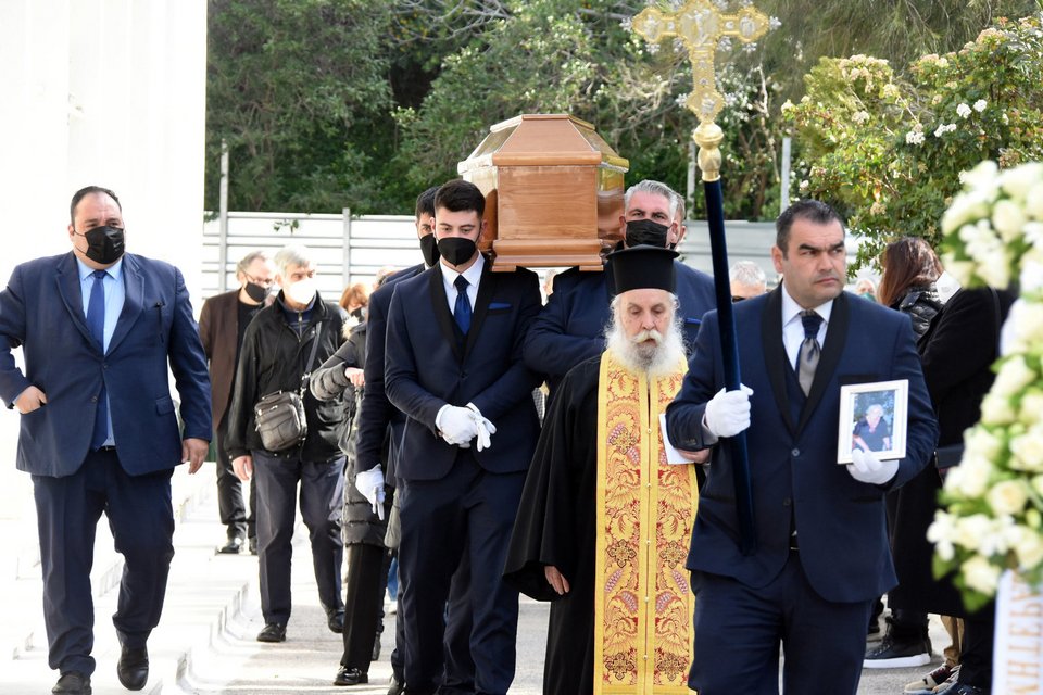 κηδεία Όλγας Τουρνάκη