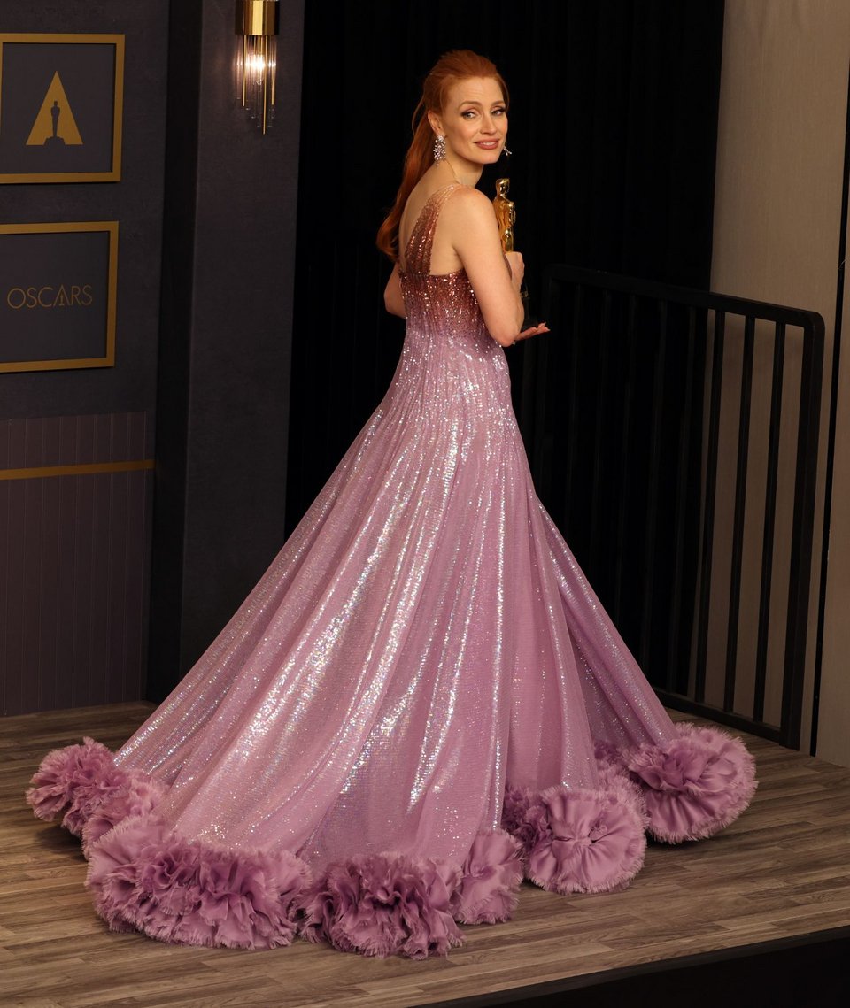 Η Jessica Chastain με Gucci