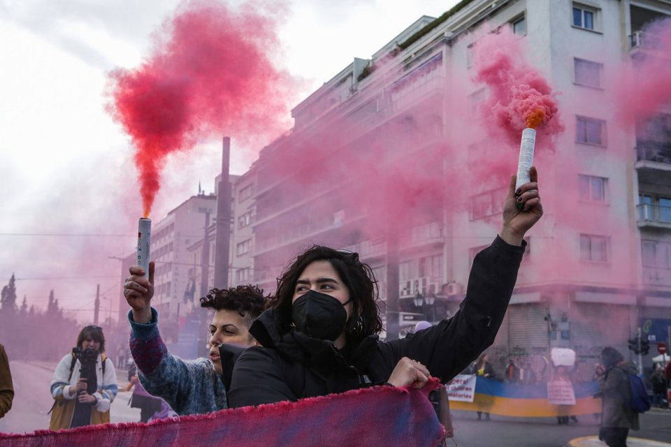 πορεία Σύνταγμα Παγκόσμια Ημέρα Γυναίκας