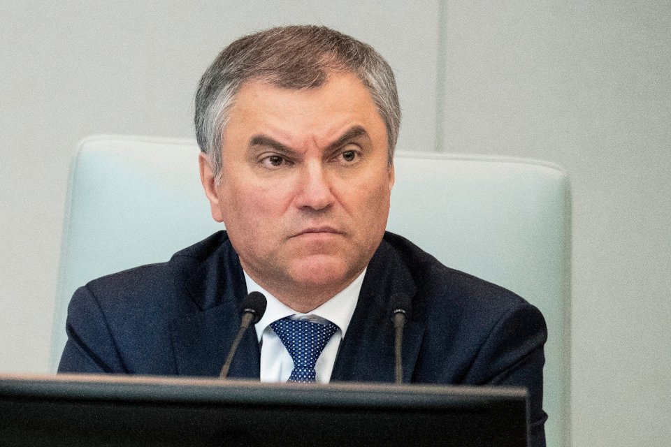 Ο πρόεδρος της Δούμας, Βιάτσεσλαβ Βολόντιν