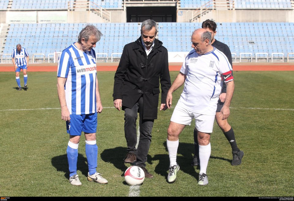 Φιλικό στη μνήμη του Άλκη Καμπανού / Φωτογραφία: Eurokinissi