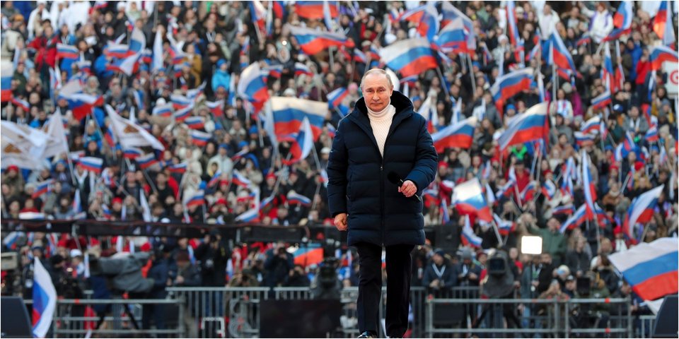 Alexei Druzhinin, Sputnik, Kremlin Pool Photo via AP