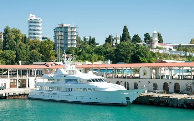 Το σούπερ γιοτ Olympia που χάρισε ο Ρομάν Αμπράμοβιτς στον Πούτιν