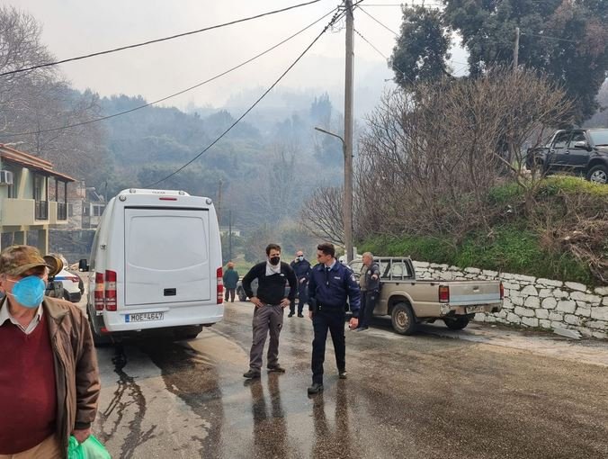 φωτιά στη Σάμο