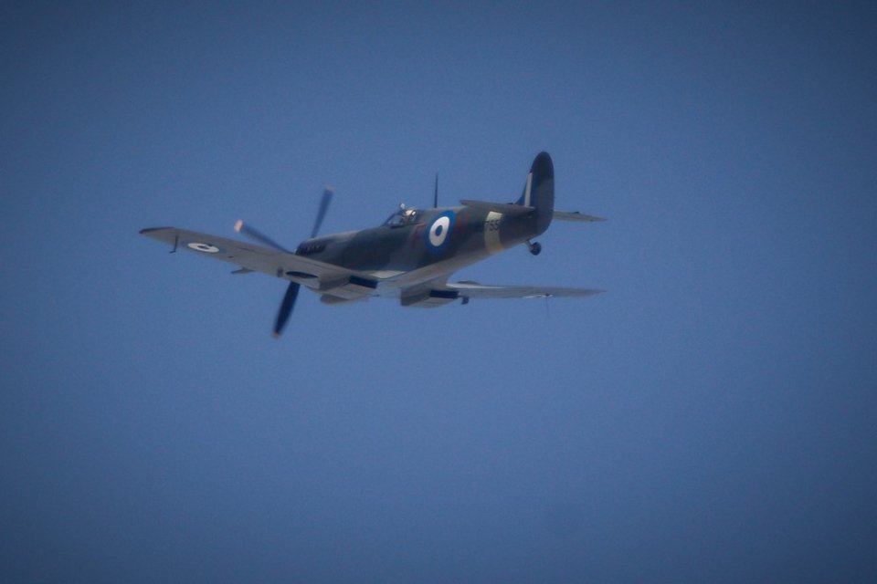 Το θρυλικό αεροσκάφος Supermarine SPITFIRE MJ755