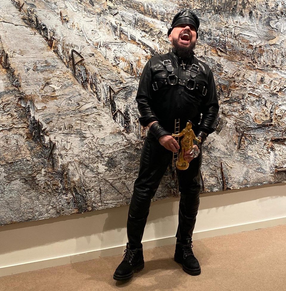 Ο Peter Marino παραλαμβάνει το βραβείο The Design Prize 2022 στο Μιλάνο - Φωτογραφία: @TheDesignPrize/Instagram