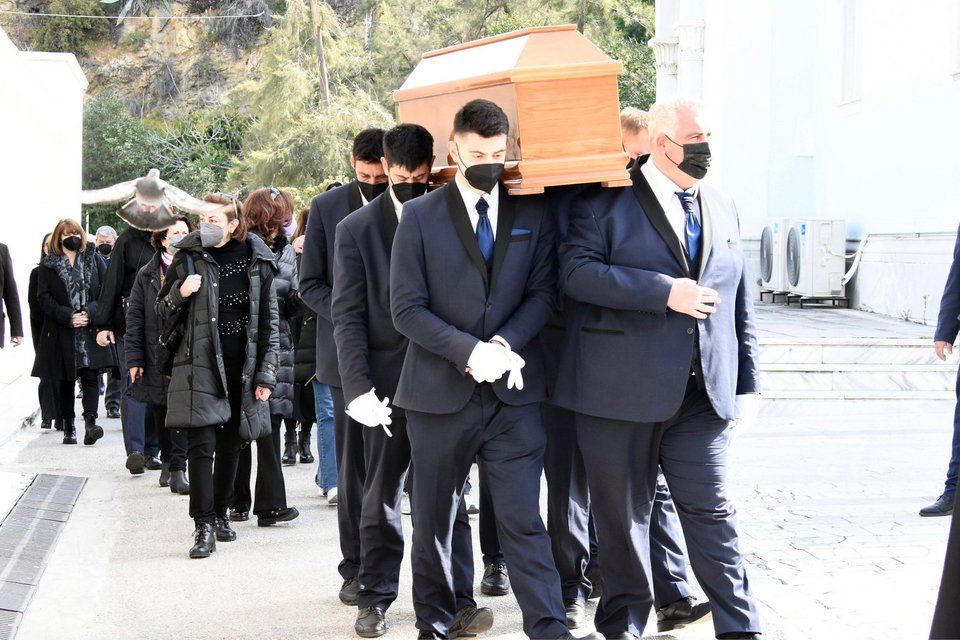 κηδεία Όλγας Τουρνάκη