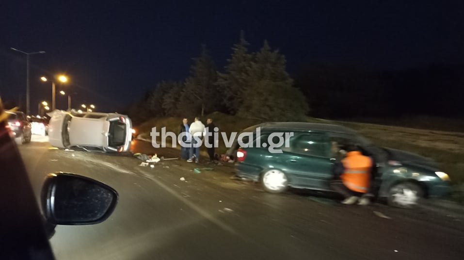 τροχαίο στη Θεσσαλονίκη