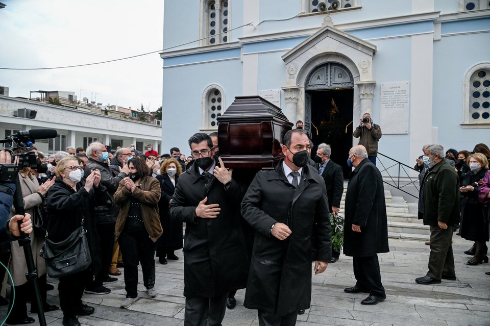 κηδεία Δημήτρη Τσοβόλα