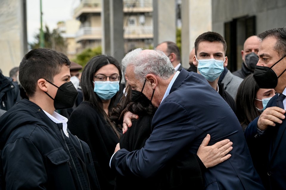 κηδεία Δημήτρη Τσοβόλα