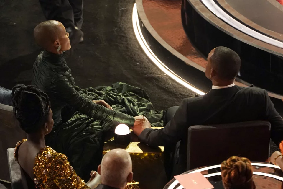 Will Smith και Τζέιντα Πίνκετ μετά το επεισόδιο στην σκηνή των Oscar