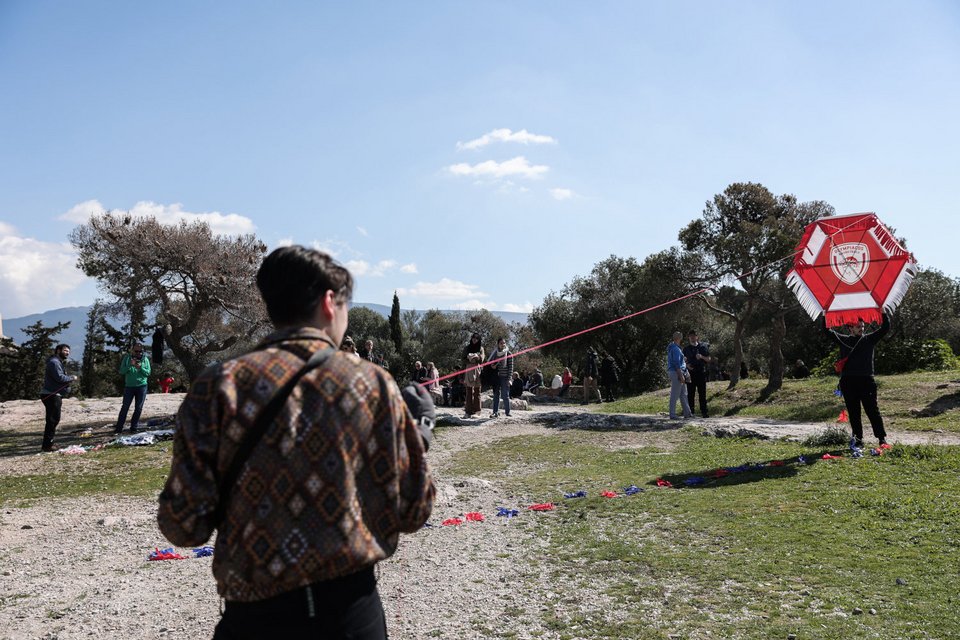 χαρταετός, Καθαρά Δευτέρα, Αθήνα