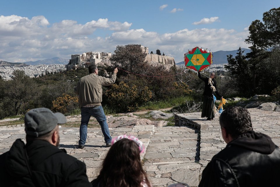 χαρταετός, Καθαρά Δευτέρα, Αθήνα