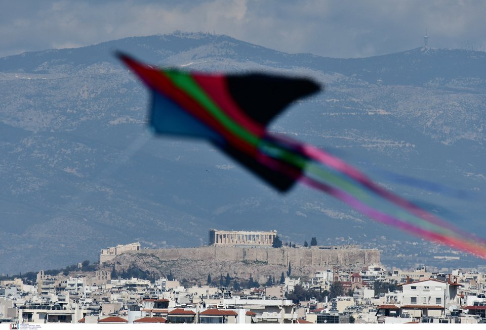 χαρταετός, Καθαρά Δευτέρα, Αθήνα