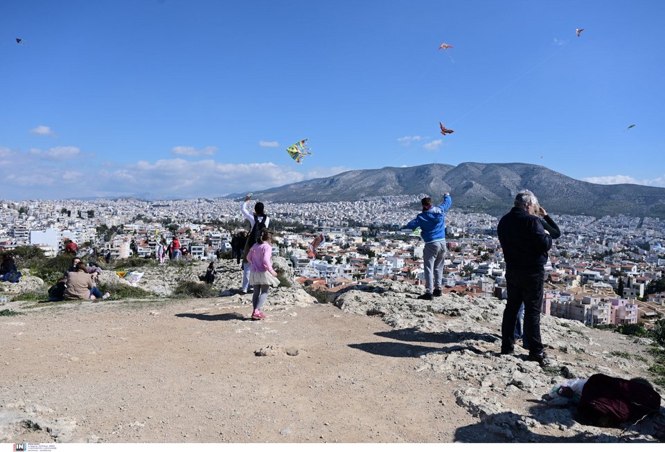 χαρταετός, Καθαρά Δευτέρα, Αθήνα