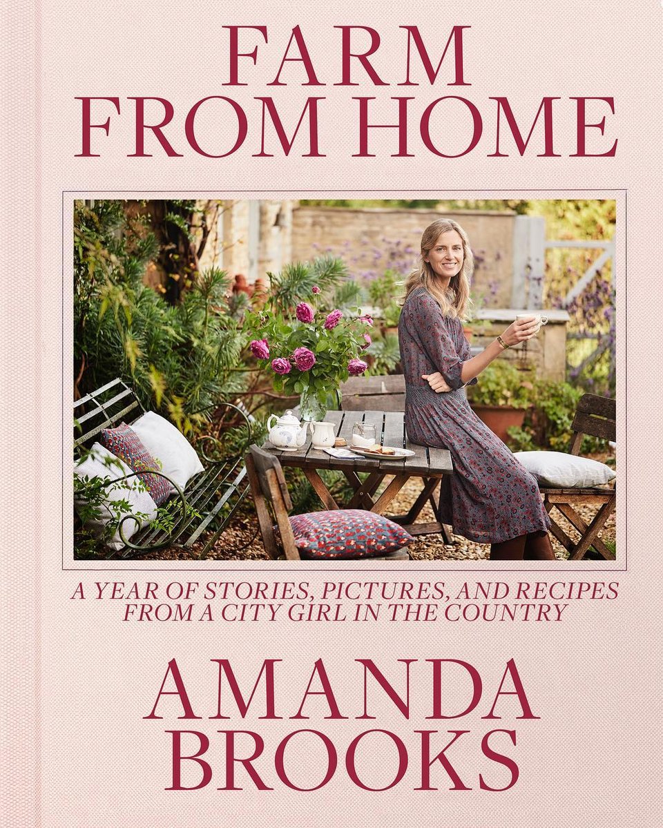 Το εξώφυλλο του βιβλίου της Amanda Brooks «Farm From Home». 