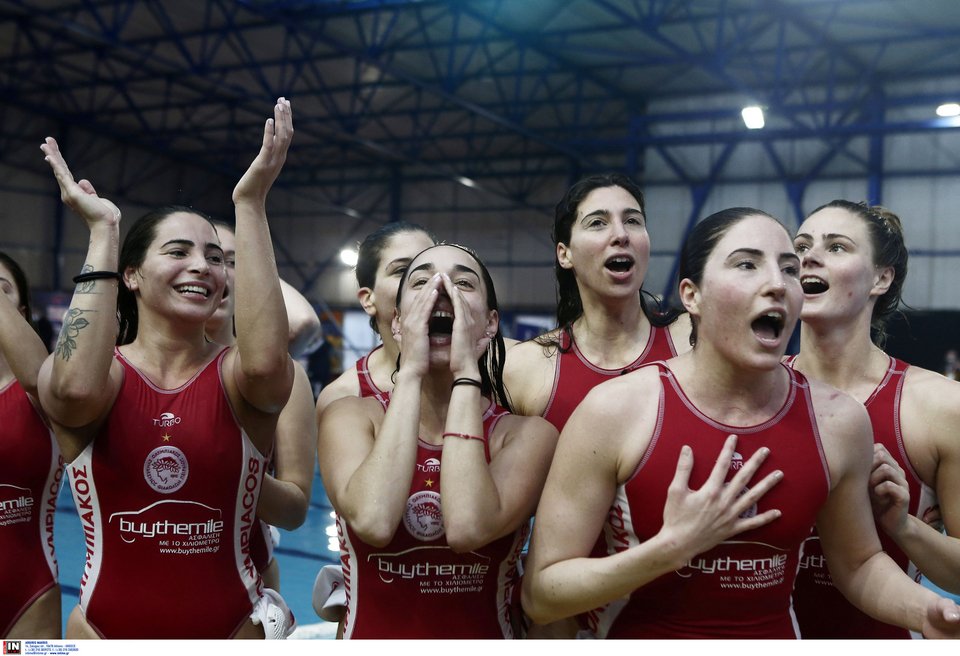 Πρωταθλήτριες Ευρώπης οι παίκτριες του Ολυμπιακού / Φωτογραφία: INTIME