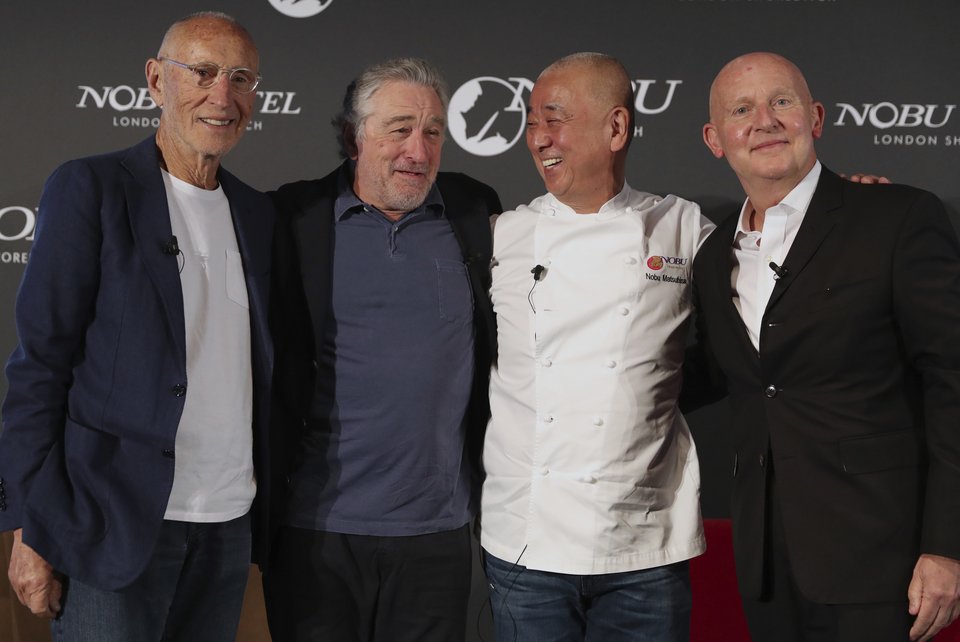 Nobu Hospitality Meir Teper Robert De Niro Nobu Matsuhisa Trevor Horwell