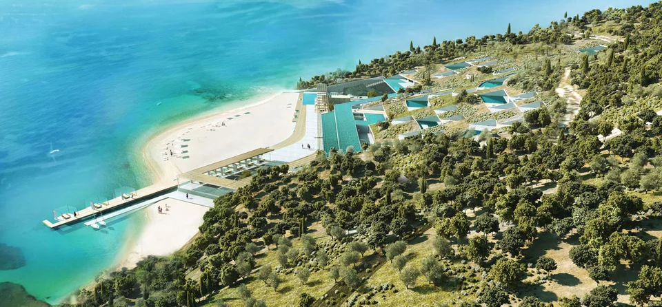Infinity Resort Πόρτο Χέλι πλαγιά
