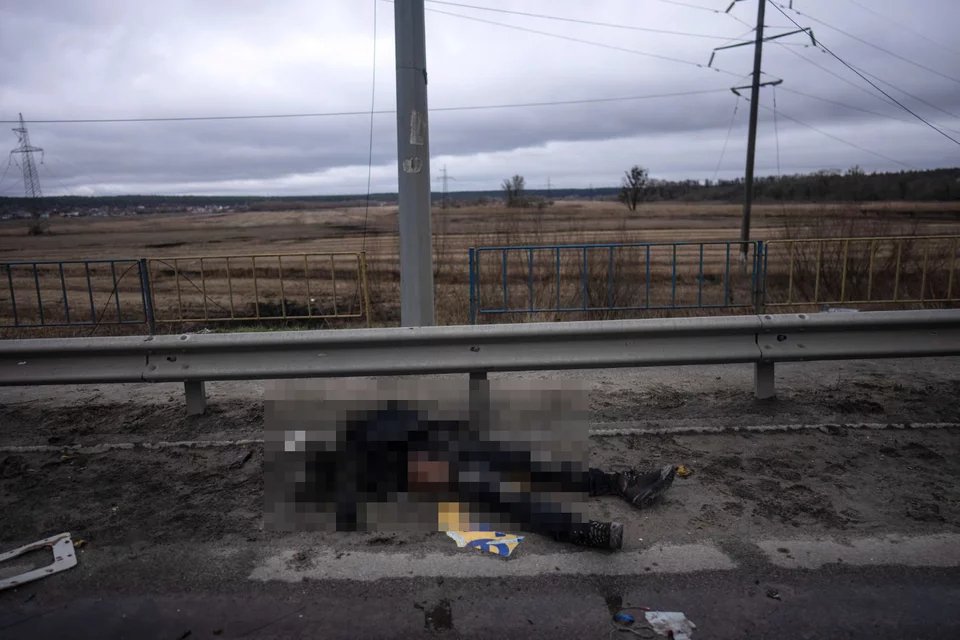 Εικόνες φρίκης από τη Μπούσα της Ουκρανίας