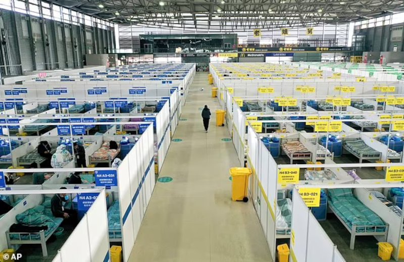 Κέντρο καραντίνας στο Expo Center της Σανγκάης