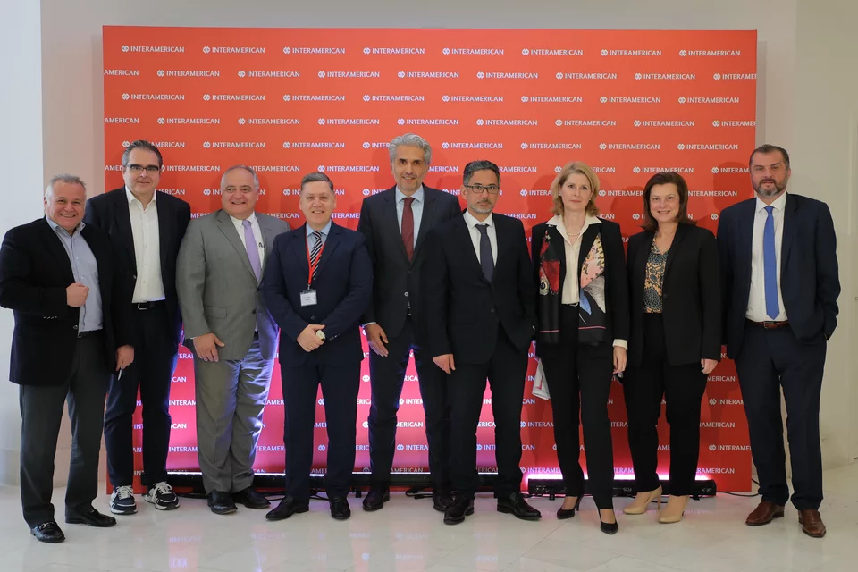 Από τη διοικητική ομάδα της Interamerican:Ανδρέας Φιαμέγκος,Πάνος Κούβαλης,Γιώργος Βαλαής,Λευτέρης Κυριακάκης,Erzincanli Murat,Γιάννης Καντώρος,Δροσιά Καρδάση,Νατάσα Σατερλή,Tάσος Ηλιακόπουλος