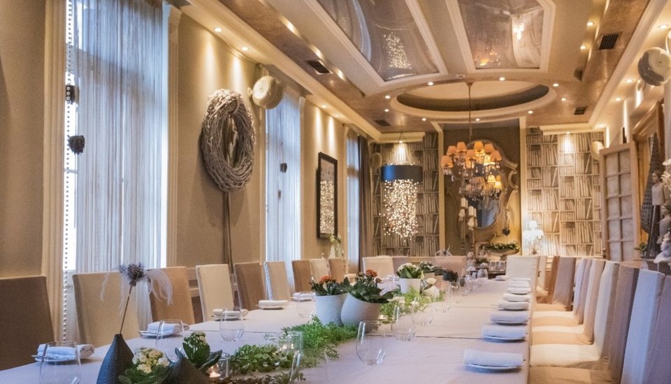 Μπορείτε να απολαύσετε και prive dining