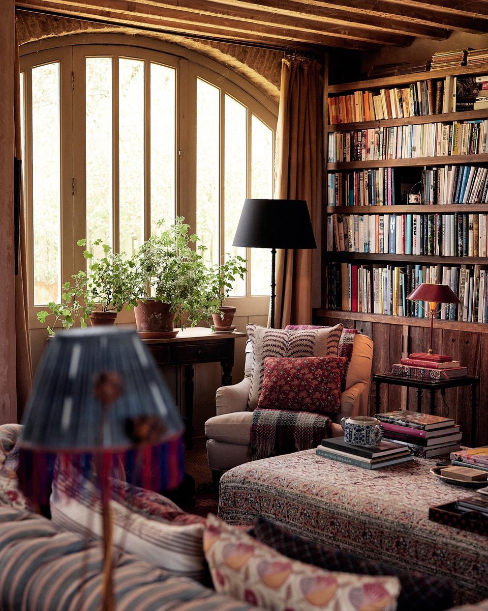 Άποψη από το country style σαλόνι της Amanda Brooks / Φωτογραφία: cutterbrooksshop/Instagram 