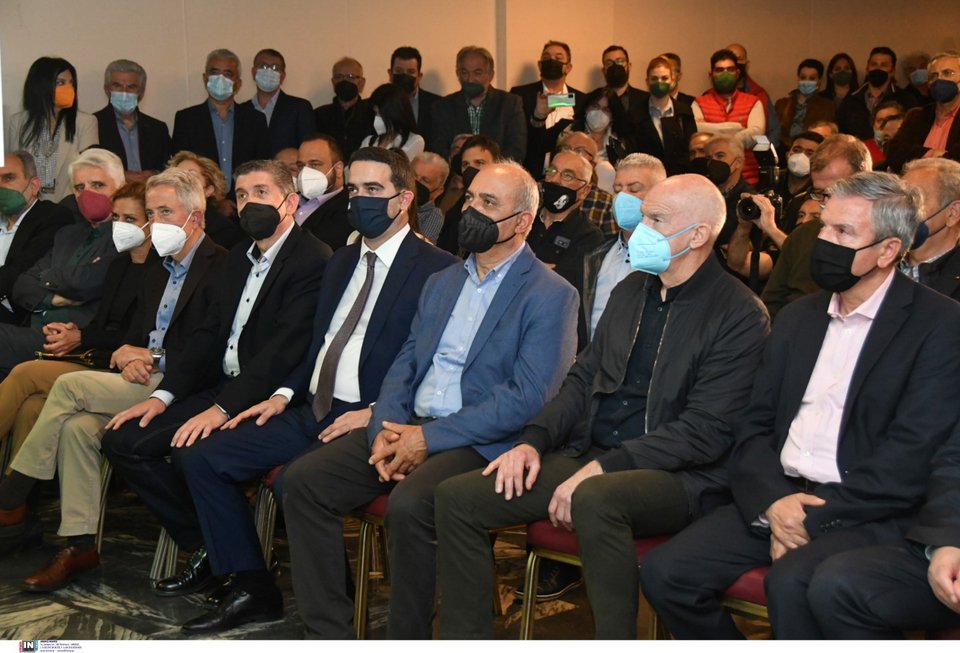 Ο Γ. Παπανδρέου στην ομιλία Ανδρουλάκη στην Πάτρα / Φωτογραφία: Intimenews/ΑΛΕΞΟΠΟΥΛΟΣ ΑΝΔΡΕΑΣ