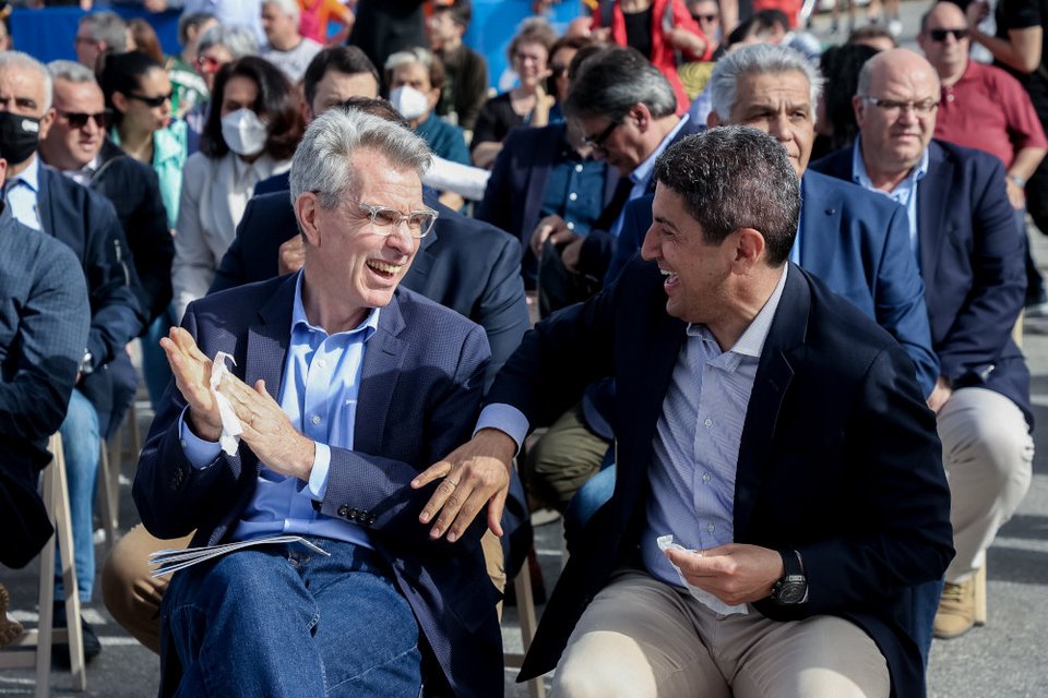 Τζέφρι Πάιατ και Λευτέρης Αυγενάκης / Eurokinissi
