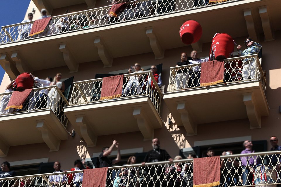 Οι περίφημοι «Μποτήδες» της Κέρκυρας / Φωτογραφία: Σωτήρης Δημητρόπουλος-Eurokinissi