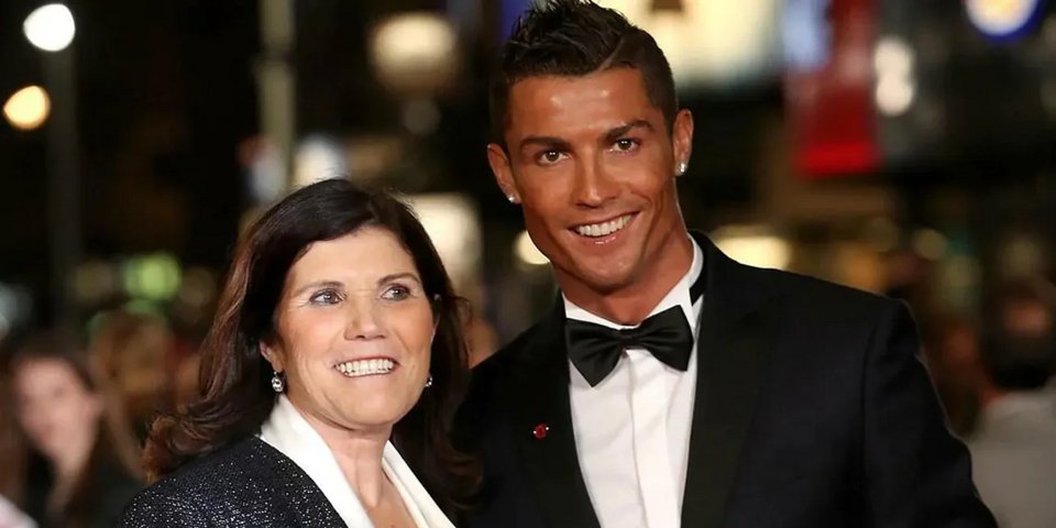 Ο Κριστιάνο Ρονάλντο με την μητέρα του Ντολόρες