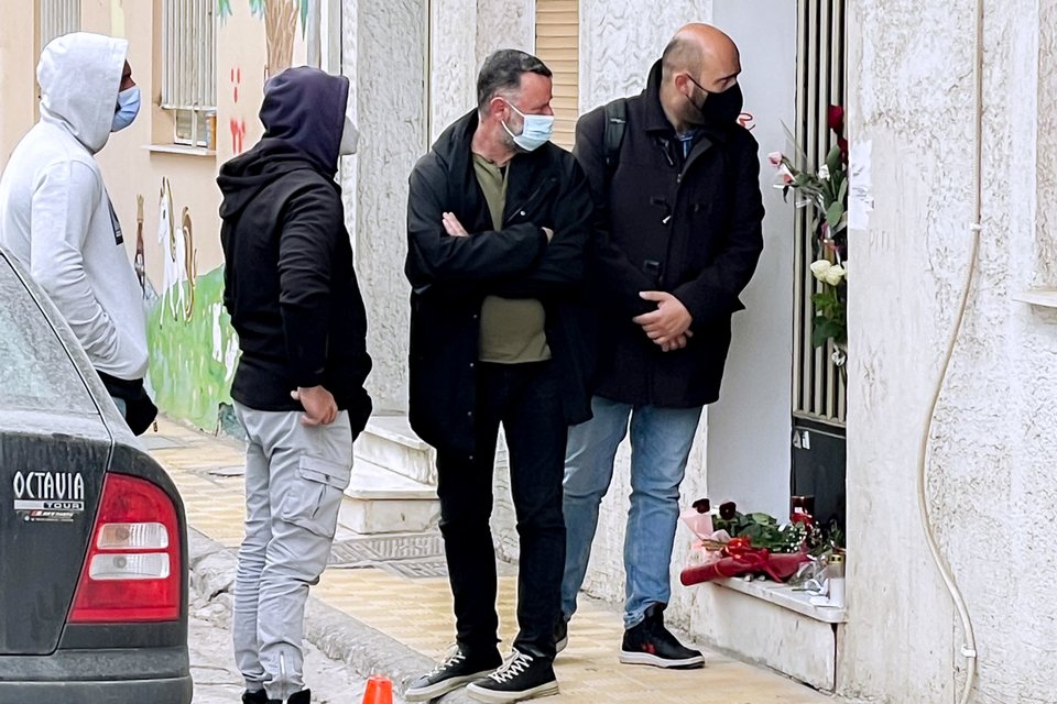 Έρευνα της ΕΛ.ΑΣ. στο σπίτι της οικογένειας Δασκαλάκη / Φωτογραφία: INTIME