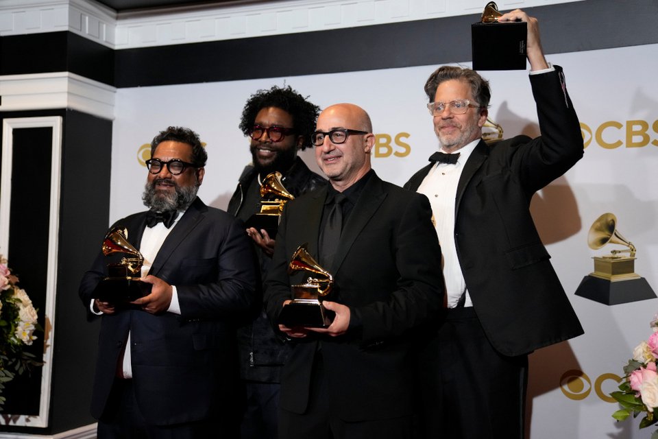 Οι Ahmir “Questlove” Thompson, David Dinerstein, Robert Fyvolent και Joseph Patel / AP Photo/John Locher