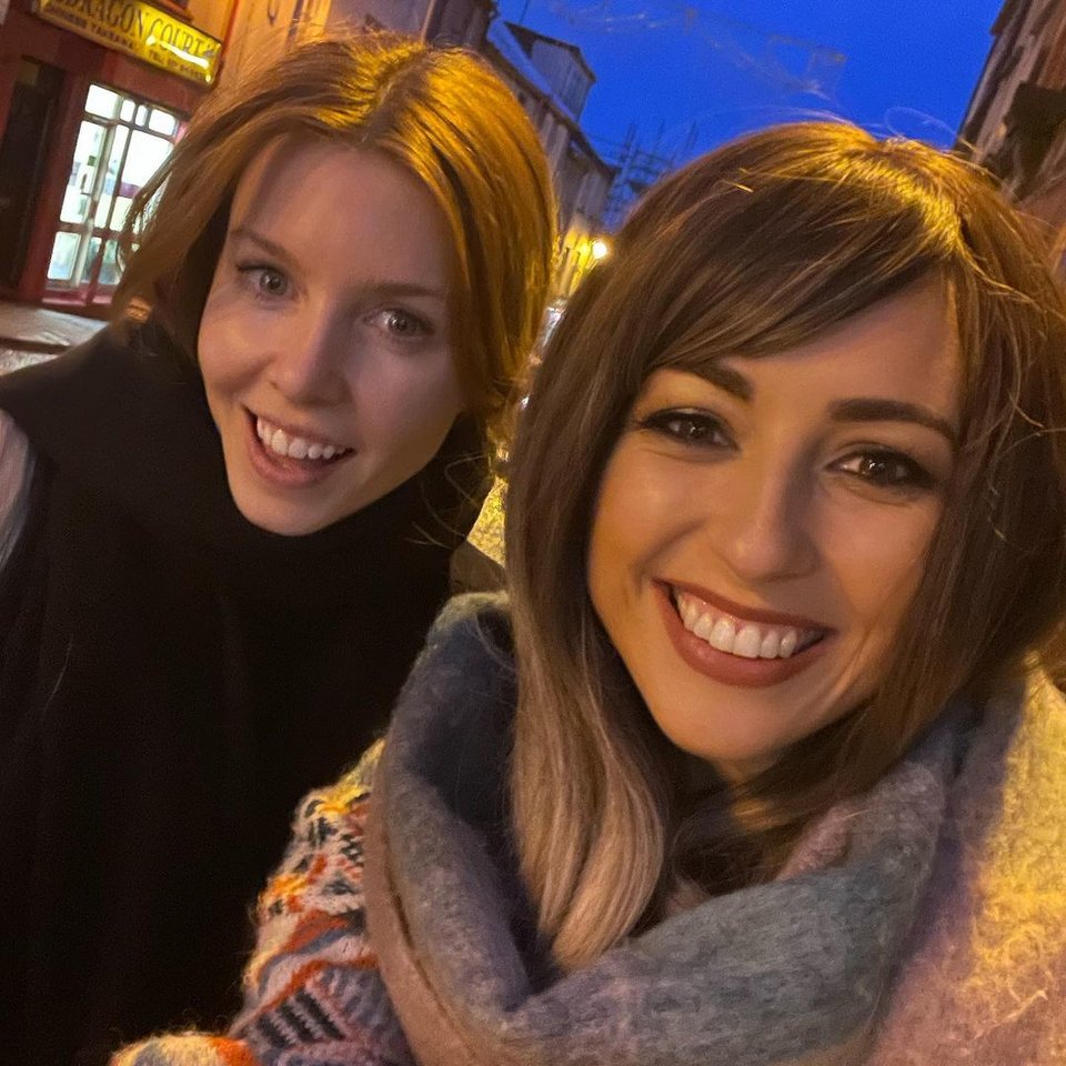 Η Jemma με τη Stacey Dooley