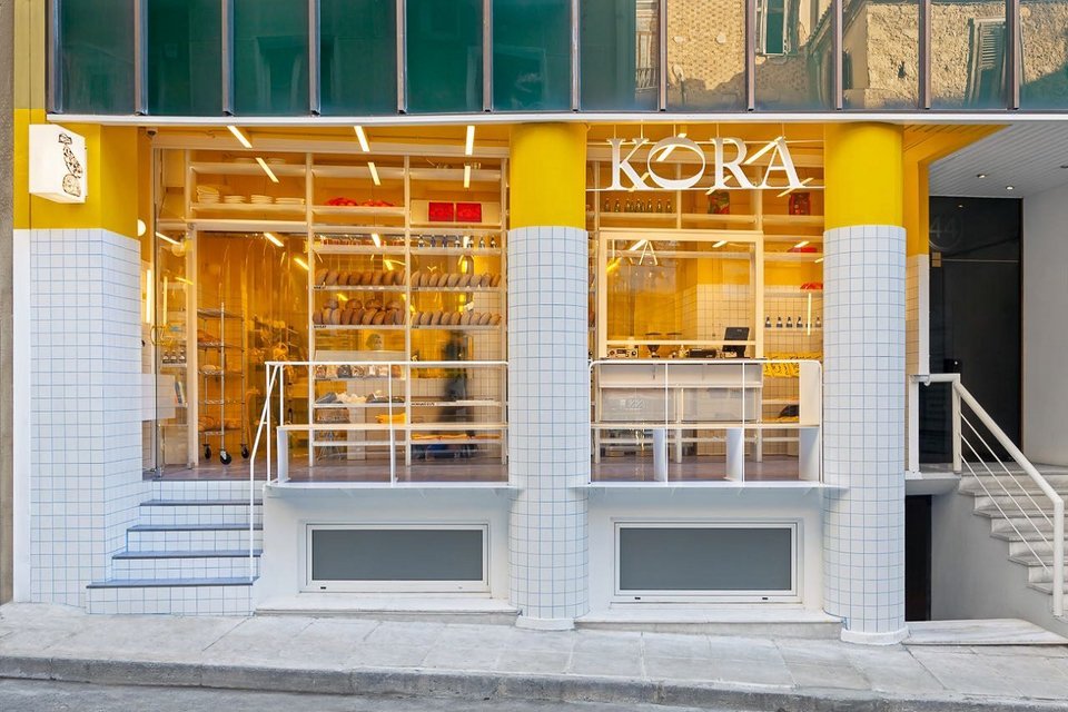 O φούρνος Kora Bakery στο Κολωνάκι