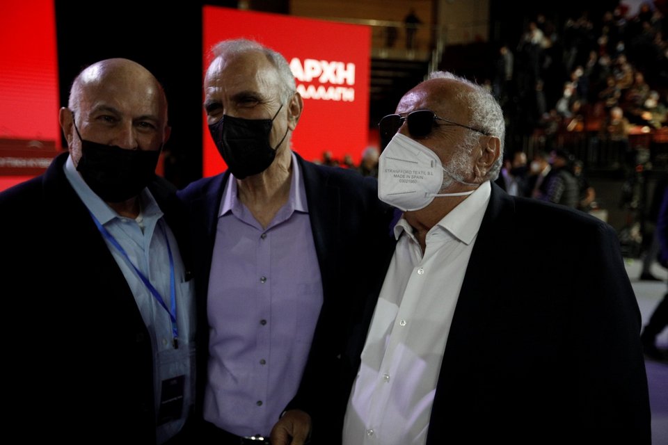 Παρών στο συνέδριο του ΣΥΡΙΖΑ και ο διαγραφείς βουλευτής Παναγιώτης Κουρουμπλής / Φωτογραφία: ΤΑΤΙΑΝΑ ΜΠΟΛΑΡΗ/EUROKINISSI