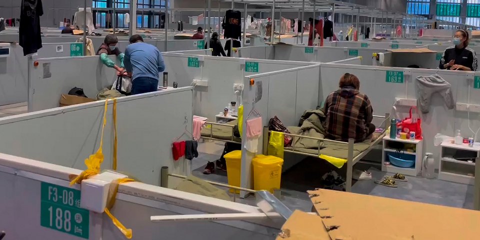 Καραντίνα στη Σανγκάη / Φωτογραφία: AP