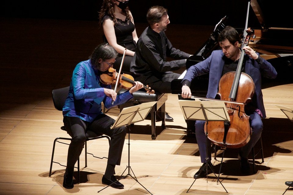 Συναυλία Καβάκου για τη Μαριούπολη στο μέγαρο Μουσικής -Φωτογραφία: ΓτΠ/Δημήτρης Παπαμήτσος