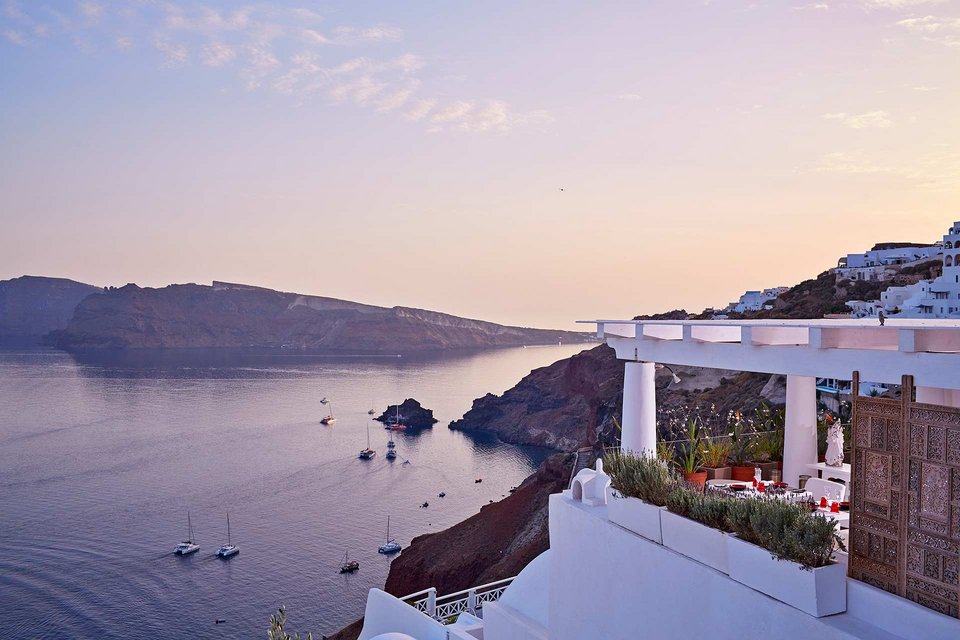 Εστιατόριο Botrini’s Santorini στο Katikies Hotel στη Σαντιρίνη