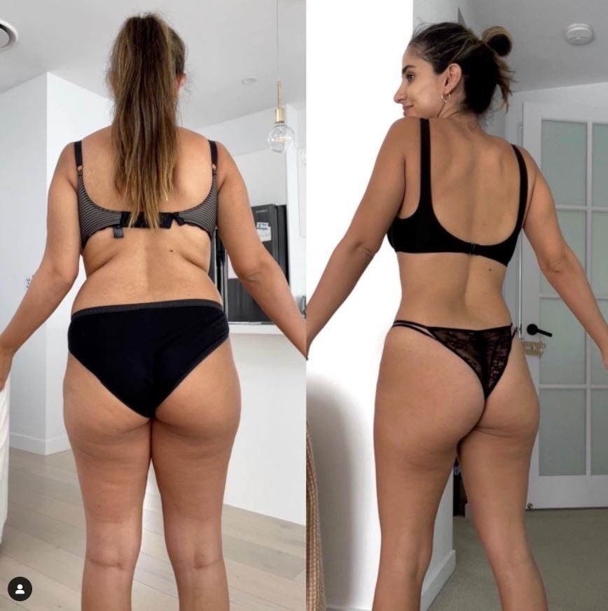 Στα πρώτα γενέθλια του Jay η νεαρή γυναίκα ενημέρωσε ξανά τους θαυμαστές της με μια φωτογραφία μεταμόρφωσης της πλάτης της 