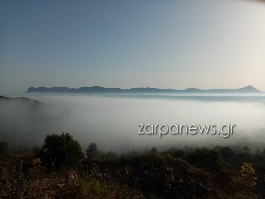 ομίχλη, Χανιά