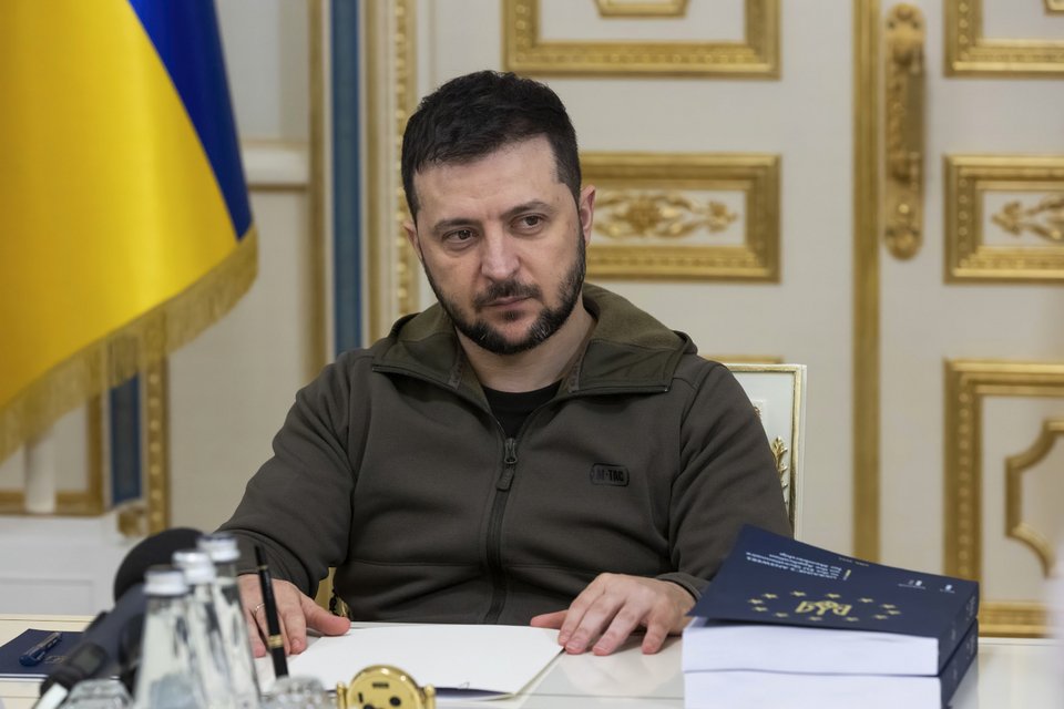 Ο Ουκρανός πρόεδρος Βολοντίμιρ Ζελένσκι