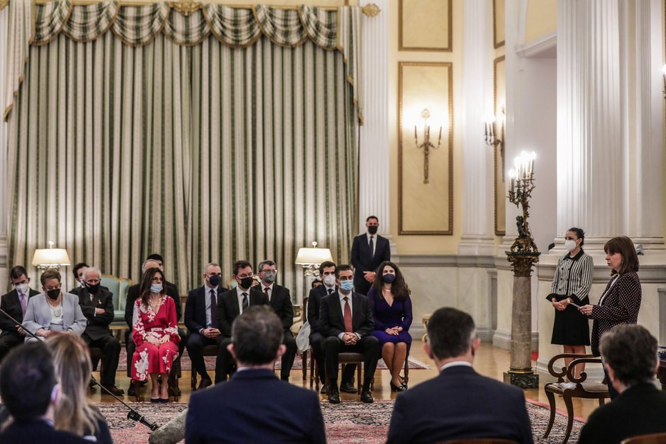 Η τελετή βράβευσης στο Προεδρικό Μέγαρο