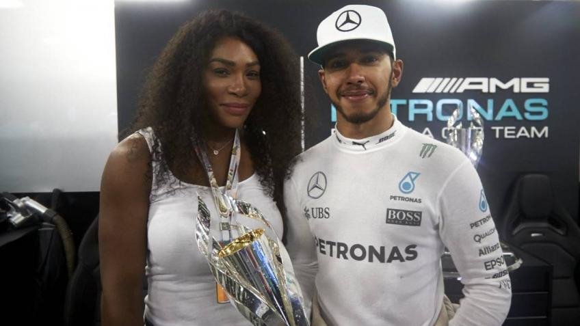 Serena Williams Lewis Hamilton