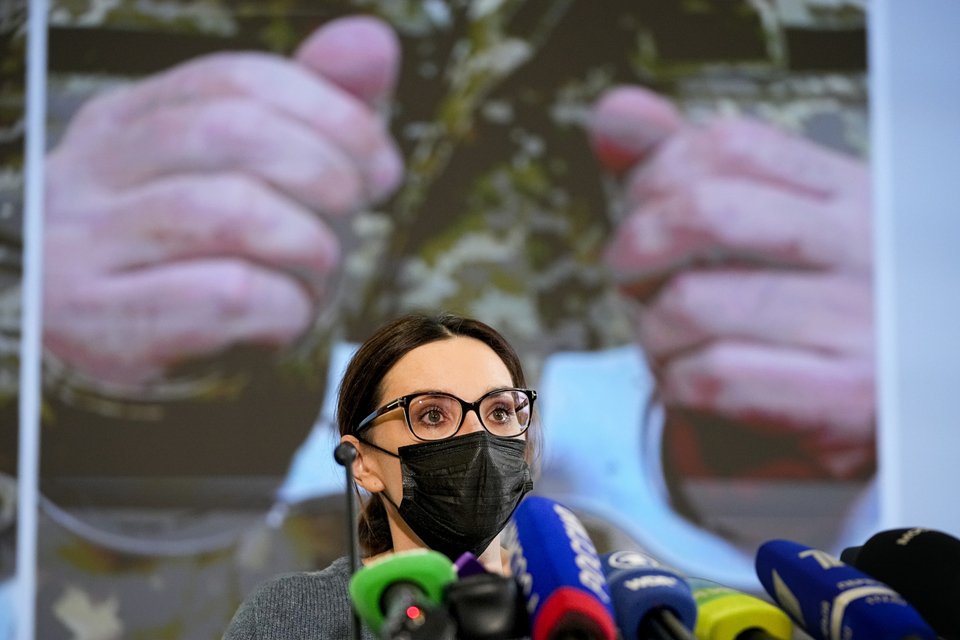 Η σύζυγος του Ρώσου βουλευτή Οξάνα Μαρτσένκο