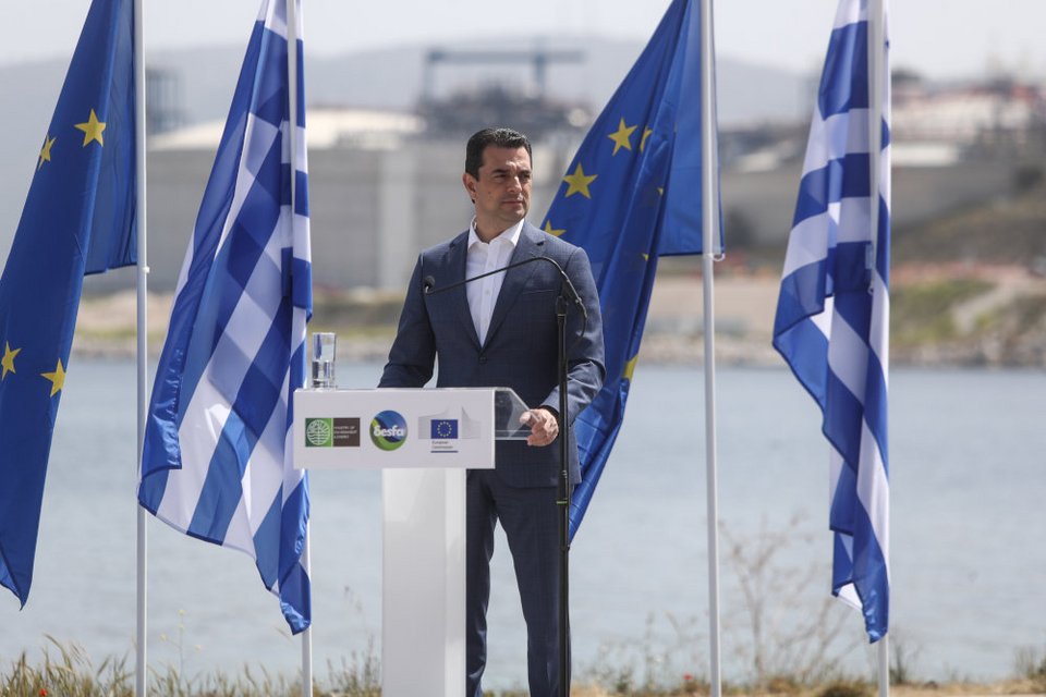Ο υπ. Ενέργειας, Κώστας Σκρέκας / Φωτογραφία: Eurokinissi