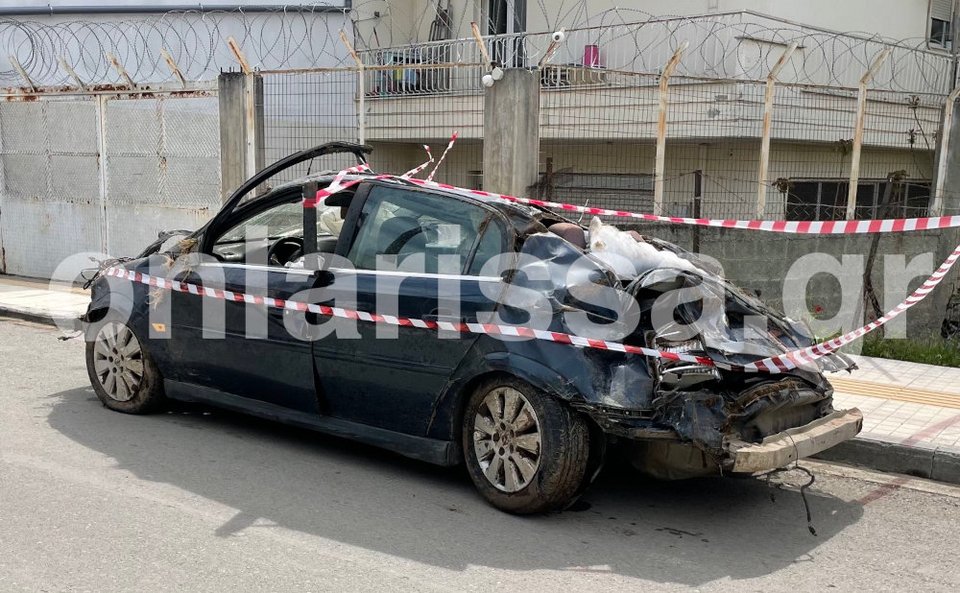 Τροχαίο στη Λάρισα / onlarissa.gr