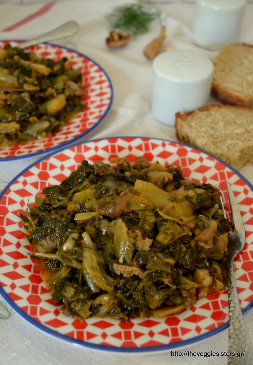 Η συνταγή για vegan μαγειρίτσα από το blog The Veggie Sisters - Φωτογραφία: theveggiesisters.gr