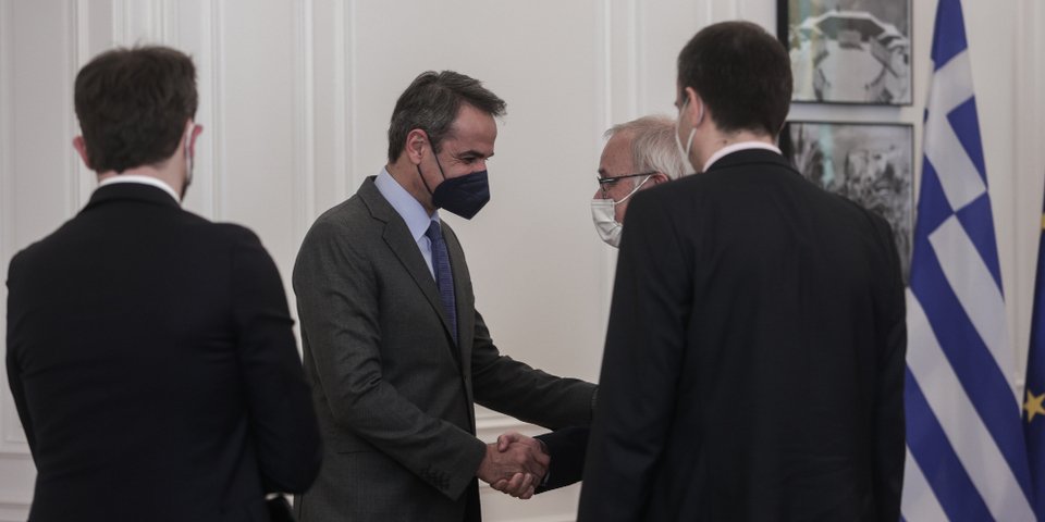 Κυριάκος Μητσοτάκης και Βέρνερ Χόγιερ
